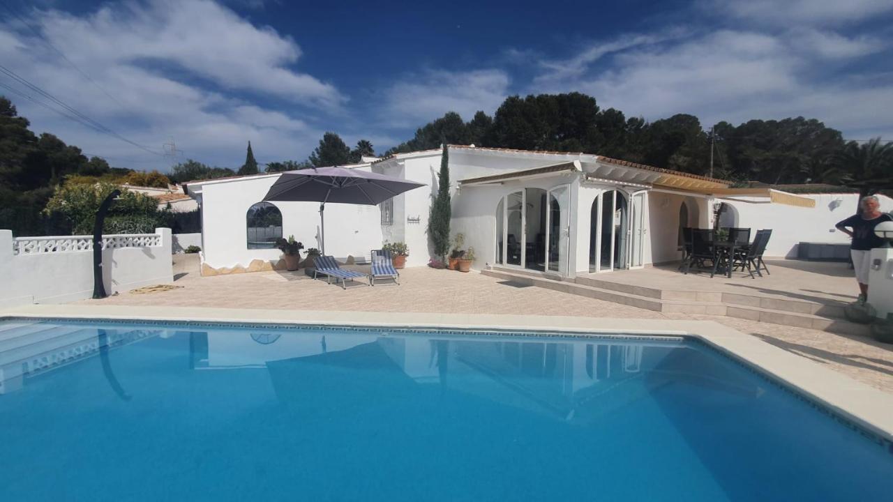 Cheerful 2-Bedroom Villa With Private Pool Calp Exterior foto