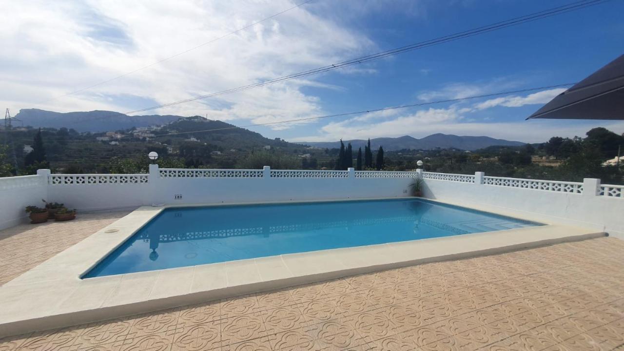 Cheerful 2-Bedroom Villa With Private Pool Calp Exterior foto