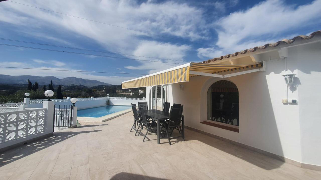 Cheerful 2-Bedroom Villa With Private Pool Calp Exterior foto